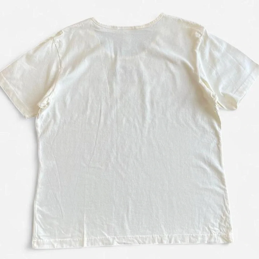 90s Northern Reflections 2pc Embroidered Flowers Gardening Button Down & Tee L - Picture 8 of 8